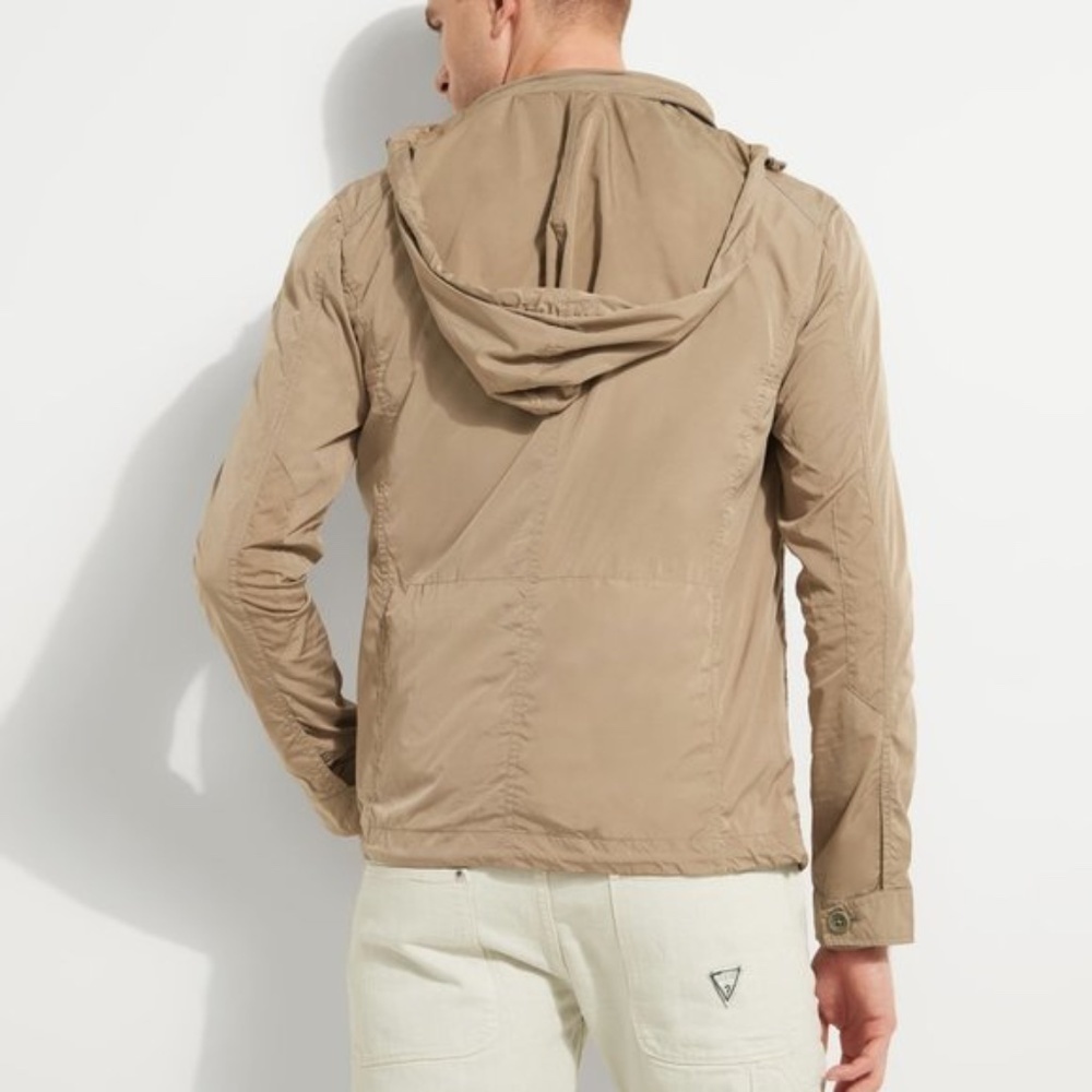 NEW GUESS Comando Packable Jacket SZ L - Picture 2 of 4